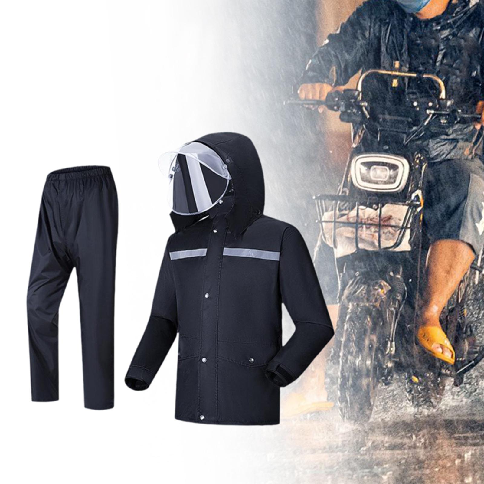 Men Women Rain Gear Two Piece  - Cycling Commute Pants recension och pris