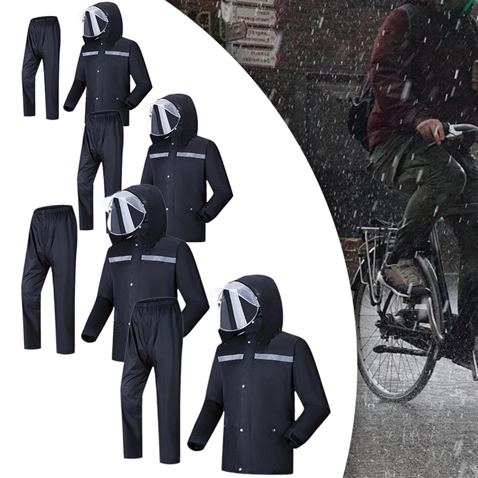 Men Women Rain Gear Two Piece  - Cycling Commute Pants recension och pris