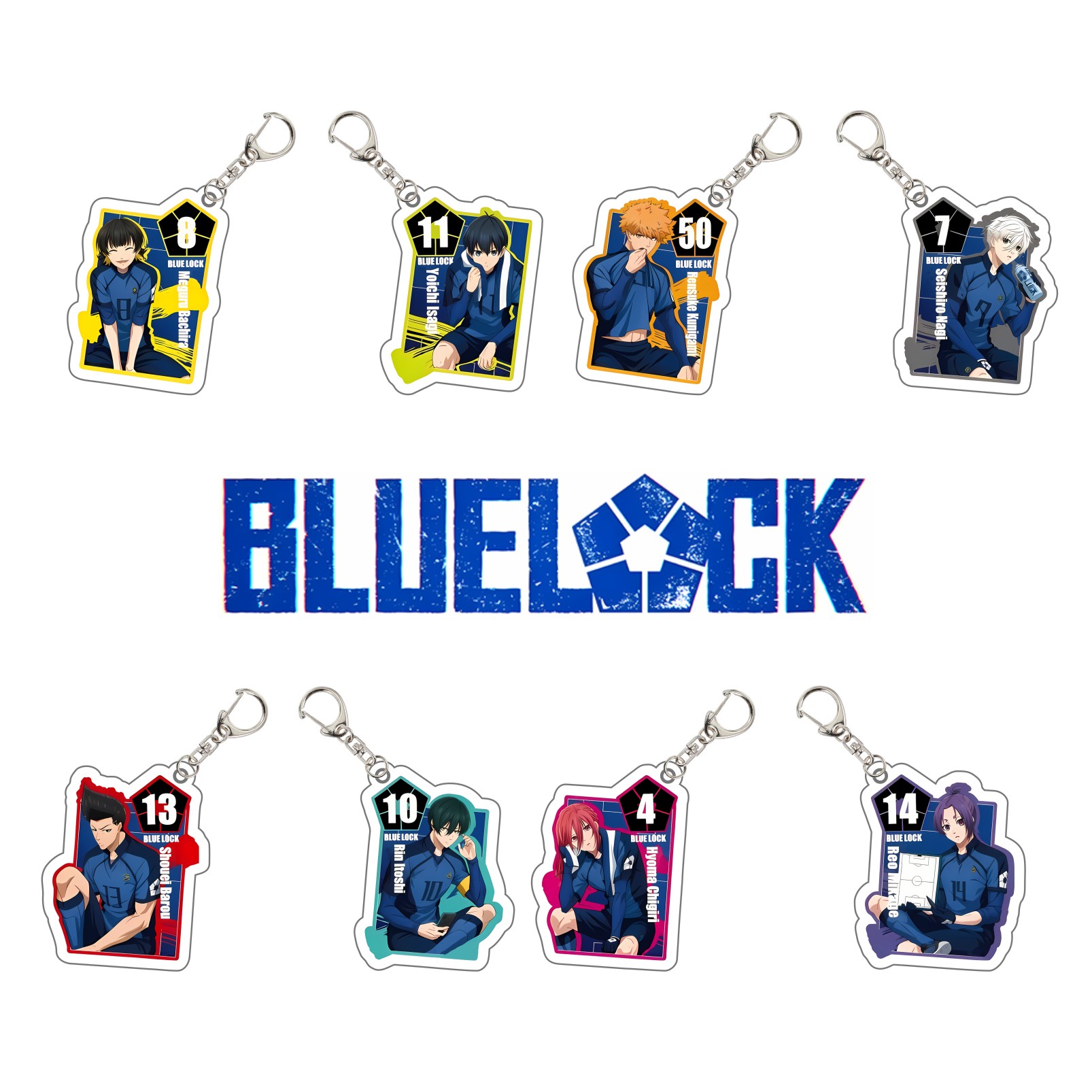 Football Anime Blue Lock Acryl - Chain Lock Combination recension och pris