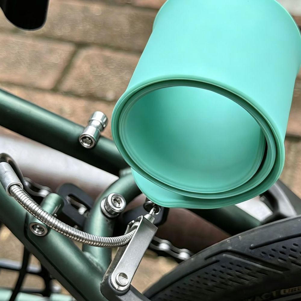 Folding Bike Mudguard Telescop - Cycling Commute In Rain recension och pris
