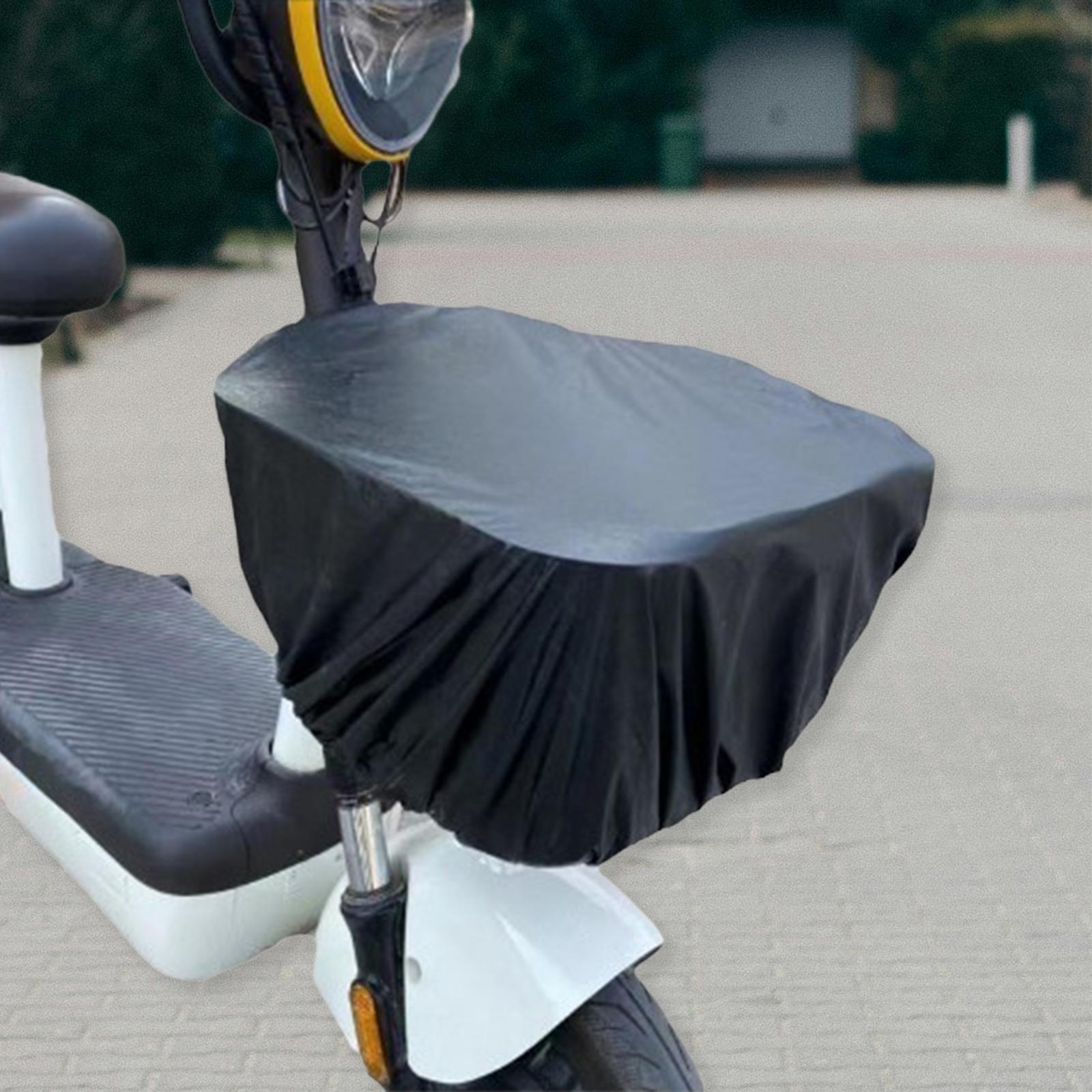 Black Waterproof Bicycle Baske - Cycling Commute In Rain recension och pris